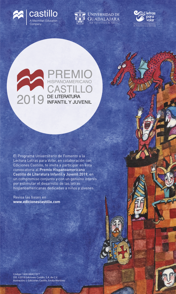 Premio Hispanoamericano Castillo de Literatura Infantil y Juvenil 2019