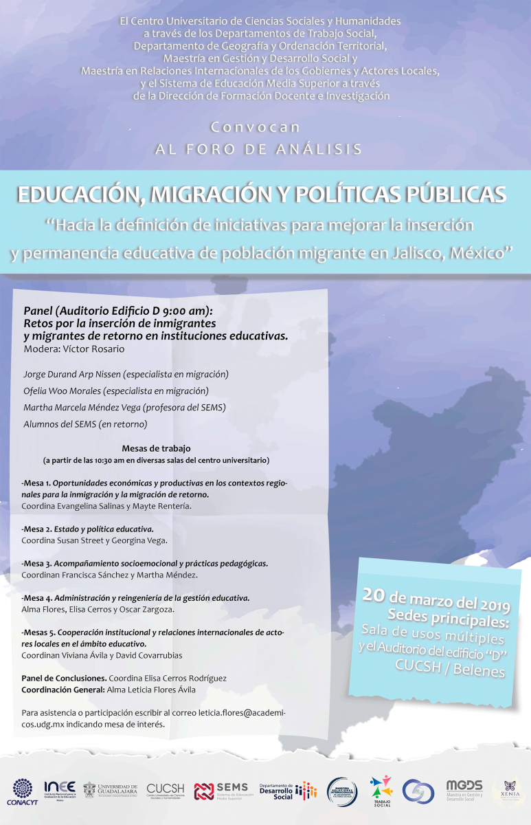 Foro de Análisis Educación, Migración y Políticas Públicas