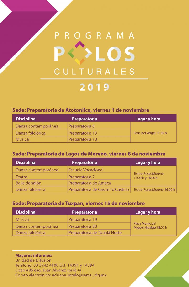 Programa Polos Culturales 2019
