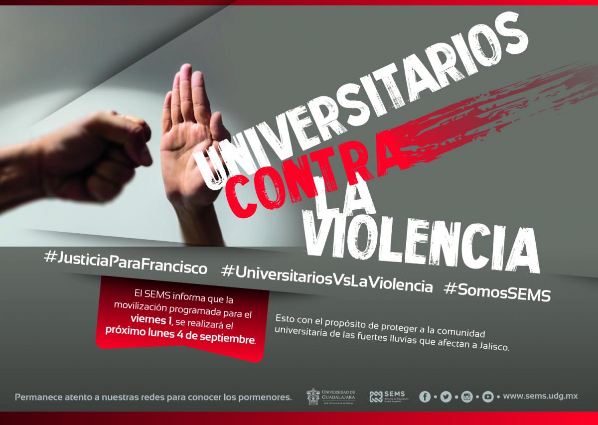 Universitarios contra la violencia