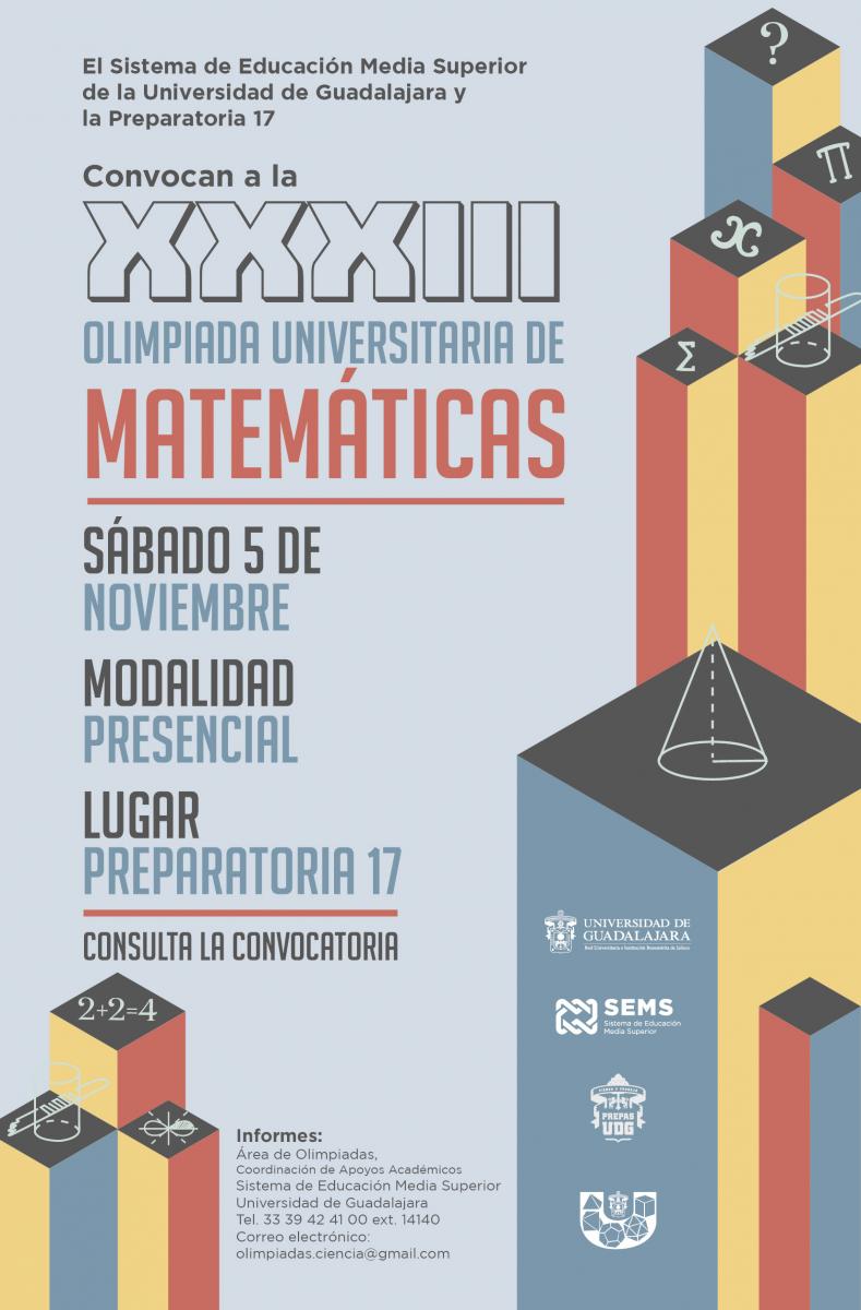 XXXIII Olimpiada Universitaria de Matemáticas