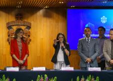Nuestras prepas son espacios de compensación social que conocen a sus comunidades y las abrazan con compromiso férreo; Margarita Hernández