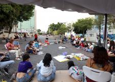 Conmemoran el Día Internacional de la Salud Menstrual en la Rambla Cataluña