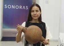Comparten sonidos prehispánicos y su historia, como parte de la muestra “Sonoras” del MUSA