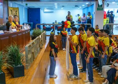 Abandera el SEMS a sus deportistas que representarán a Jalisco en los JUDENEMS de Puebla