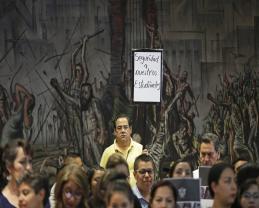 Se suma SEMS al paro de labores convocado por la FEU por la desaparición de estudiantes en Jalisco