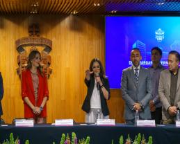 Nuestras prepas son espacios de compensación social que conocen a sus comunidades y las abrazan con compromiso férreo; Margarita Hernández