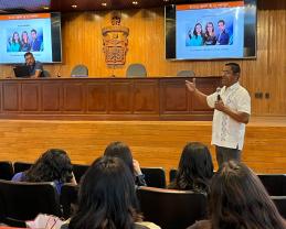 Ofrecen charlas de cine y derechos de autor a jóvenes que resultaron finalistas del Concurso Estatal de Cortometraje Jalisco 2023