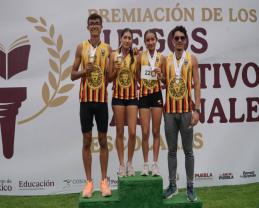 Logra la Delegación Jalisco dos medallas de oro más en atletismo dentro de los JUDENEMS