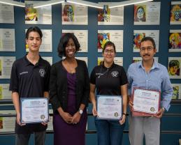 Reconoce Consulado de EEUU en Guadalajara a miembros de Preparatoria de San José del Valle que participaron en Space Messengers