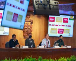 Expone subsecretario de educación media superior de la SEP la propuesta del nuevo Marco Curricular Común en el SEMS UdeG