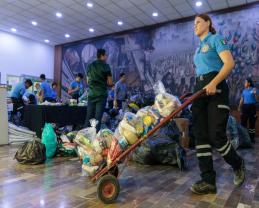 Envía el SEMS de la UdeG 3.5 toneladas de víveres a personas afectadas por inundaciones en Zapotlanejo