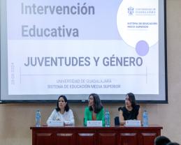Reflexionan estudiantes de la Preparatoria 6, con las Jornadas Púrpura, sobre las problemáticas de la juventud