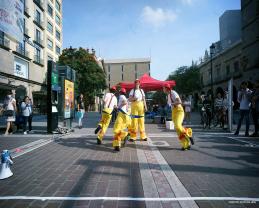 Así se vivió la primera dramatización de la novela “Fahrenheit 451” en la Vía RecreActiva