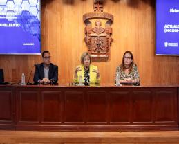 Socializa SEMS nuevo plan de estudio del Bachillerato General con representantes de escuelas con incorporación de estudio a la UdeG