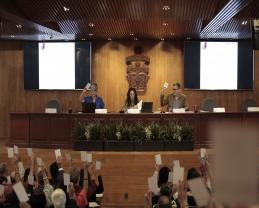 Rinden protesta consejeros del CUEMS para el periodo 2025-2026