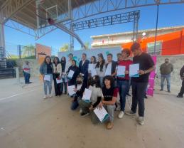 Dan banderazo de arranque a Sendero Seguro en la Preparatoria 19