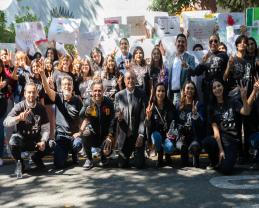 Impulsa la Preparatoria 2 la creación de arte urbano que ayudará a combatir la violencia en la comunidad