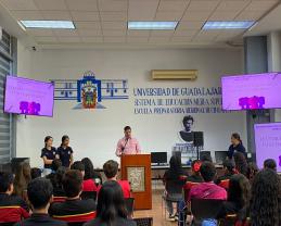 Conmemoran Prepas UDG el Día Internacional de la Eliminación de la Violencia Contra la Mujer