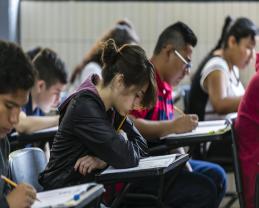 Más de 45 mil aspirantes a estudiar preparatoria presentaron el examen Piense II