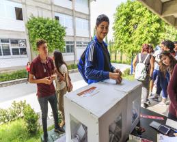 En orden se desarrollan las elecciones universitarias en los planteles del SEMS