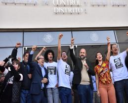 ¡Libres Javier, Iván y José! después de seis días en prisión por defender un parque público