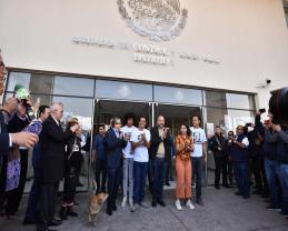 ¡Libres Javier, Iván y José! después de seis días en prisión por defender un parque público