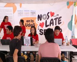 Llegan las brigadas "Nos late servir" a colonias aledañas a la Preparatoria de Tonalá