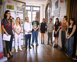Inauguran en Preparatoria Jalisco la muestra gráfica “Inspirantes, trazando caminos”