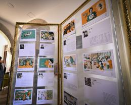 Inauguran en Preparatoria Jalisco la muestra gráfica “Inspirantes, trazando caminos”