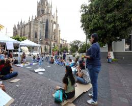 Conmemoran el Día Internacional de la Salud Menstrual en la Rambla Cataluña