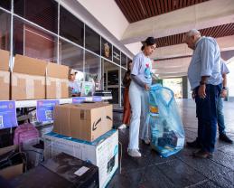 Continúa campaña “Rec-olectrón” en la UdeG
