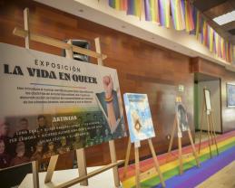 Los colores de la Diversidad llegan al lobby de la Rectoría General con exposición “La vida en Queer”
