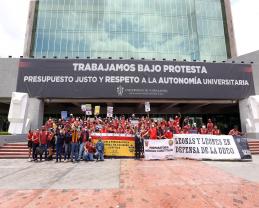 Prepas UDG protestan en favor de la autonomía universitaria 1