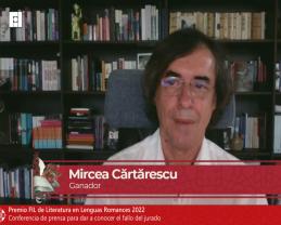 Mircea Cărtărescu es el Premio FIL de Literatura 2022