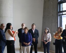 Recorre Michelle Bachelet instalaciones del Museo de Ciencias Ambientales