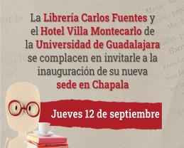 Abrirán Librería Carlos Fuentes en Chapala