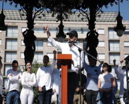 Más de 15 mil personas marcharon para exigir la aparición con vida de Miguel Soto y de los miles de desaparecidos en Jalisco 2