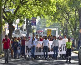 Con gimnasia, rap y pop la Preparatoria de San José del Valle exige un presupuesto justo
