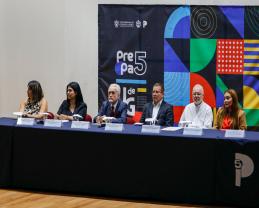 Reflexionan sobre derechos humanos estudiantiles en la Preparatoria 5