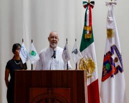 Reflexionan sobre derechos humanos estudiantiles en la Preparatoria 5
