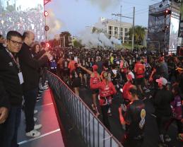 Rompe la Carrera Leones Negros récord de asistentes en su octava edición