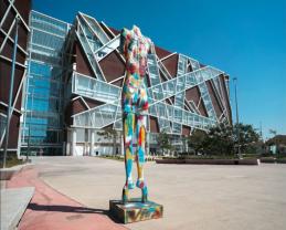 Nuevas obras se suman al Camino de las Esculturas del CCU
