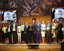 Reconocen a universitarias y universitarios por labor en derechos humanos