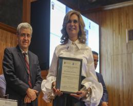 Reconocen a universitarias y universitarios por labor en derechos humanos