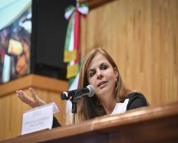Por una Rectoría General comprometida y cercana a la comunidad universitaria: Karla Planter