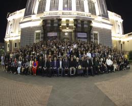 Rinde la UdeG homenaje al maestro emérito José Manuel Jurado Parres, con presea “Leo Honoris”