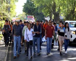 Marcha en silencio la Preparatoria 3 por un presupuesto digno para la UdeG