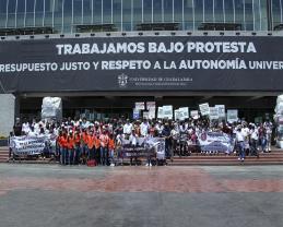 Marchan las comunidades de las preparatorias de Amatitán y de Tequila en exigencia al respeto por la Universidad 8