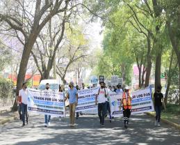 Marchan las comunidades de las preparatorias de Amatitán y de Tequila en exigencia al respeto por la Universidad 4